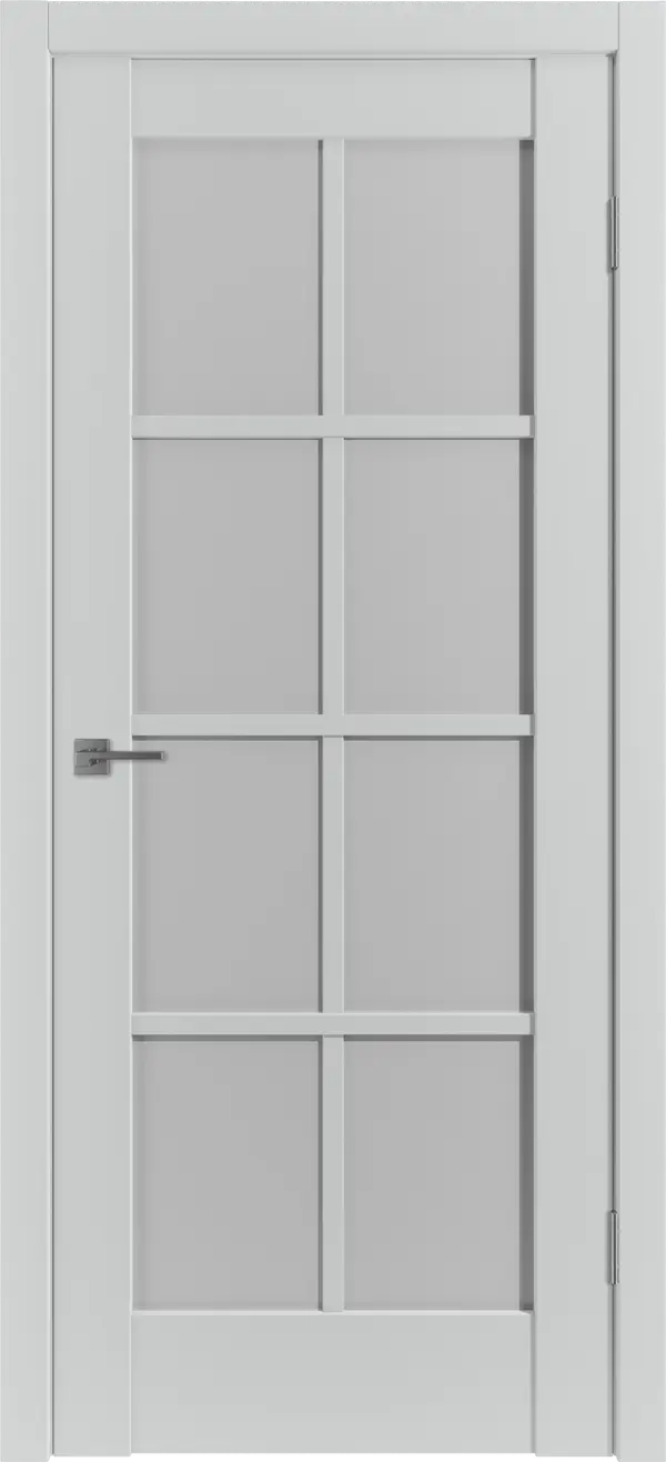 Межкомнатная дверь Emalex ER1 ДО, Steel