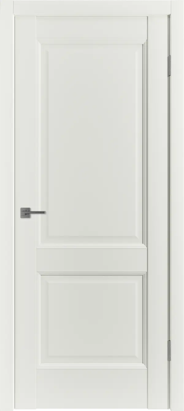 Межкомнатная дверь Emalex E2 ДГ, MidWhite