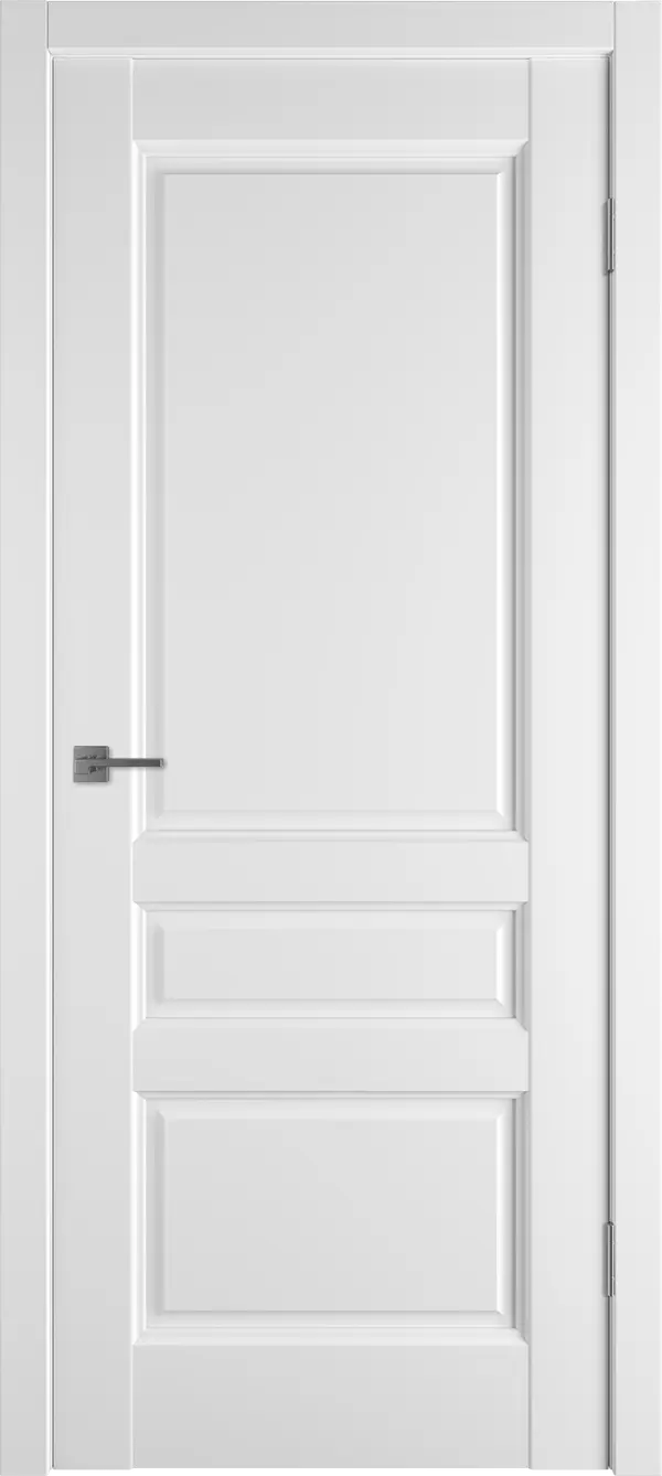 Межкомнатная дверь Emalex Elegant 3 ДГ, Ice
