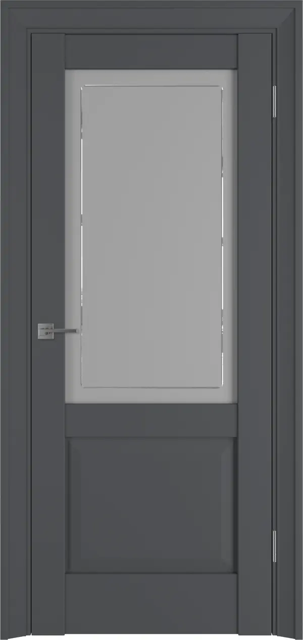 Межкомнатная дверь Witon 02C ДО, Grey