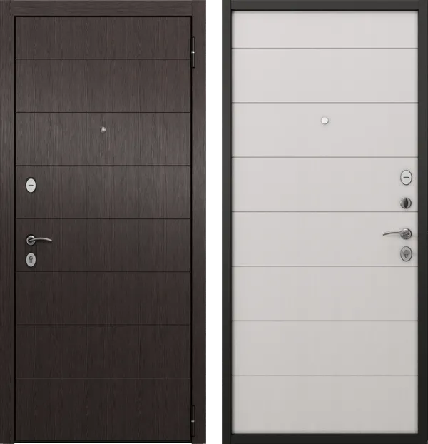 H2 HOME ECO PP E-135 Венге - Е-135 Белый ларче 