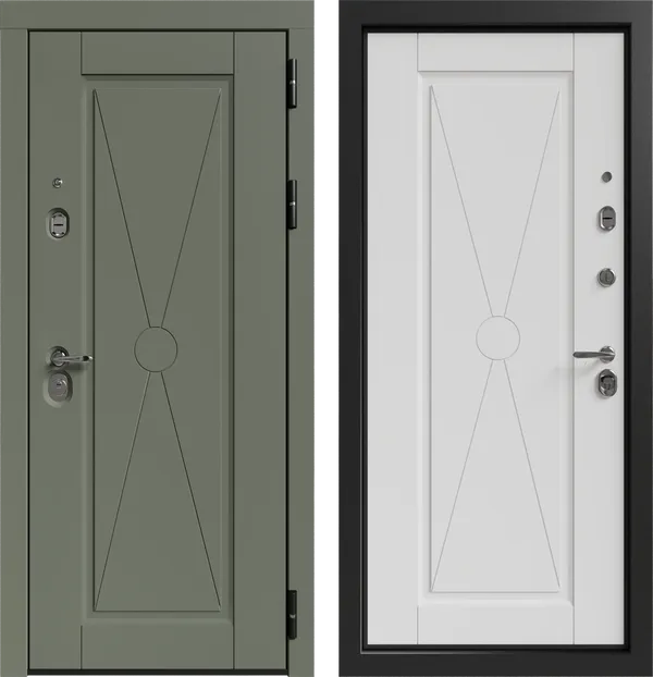 Мирель ЮР-30 RAL 6007 - ЮР-30 RAL 9003 