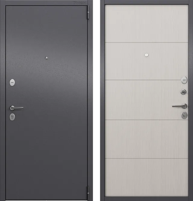 LF2 MP Темно-серый букле графит/А6-28 Лиственница белая 950*2050 L