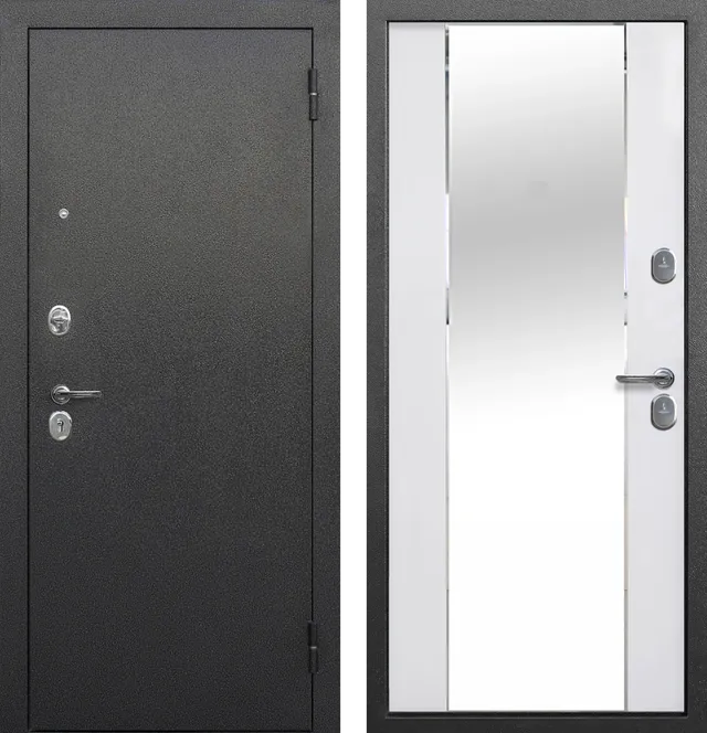 Тайга 7 см Зеркало Серебро 960*2050 L